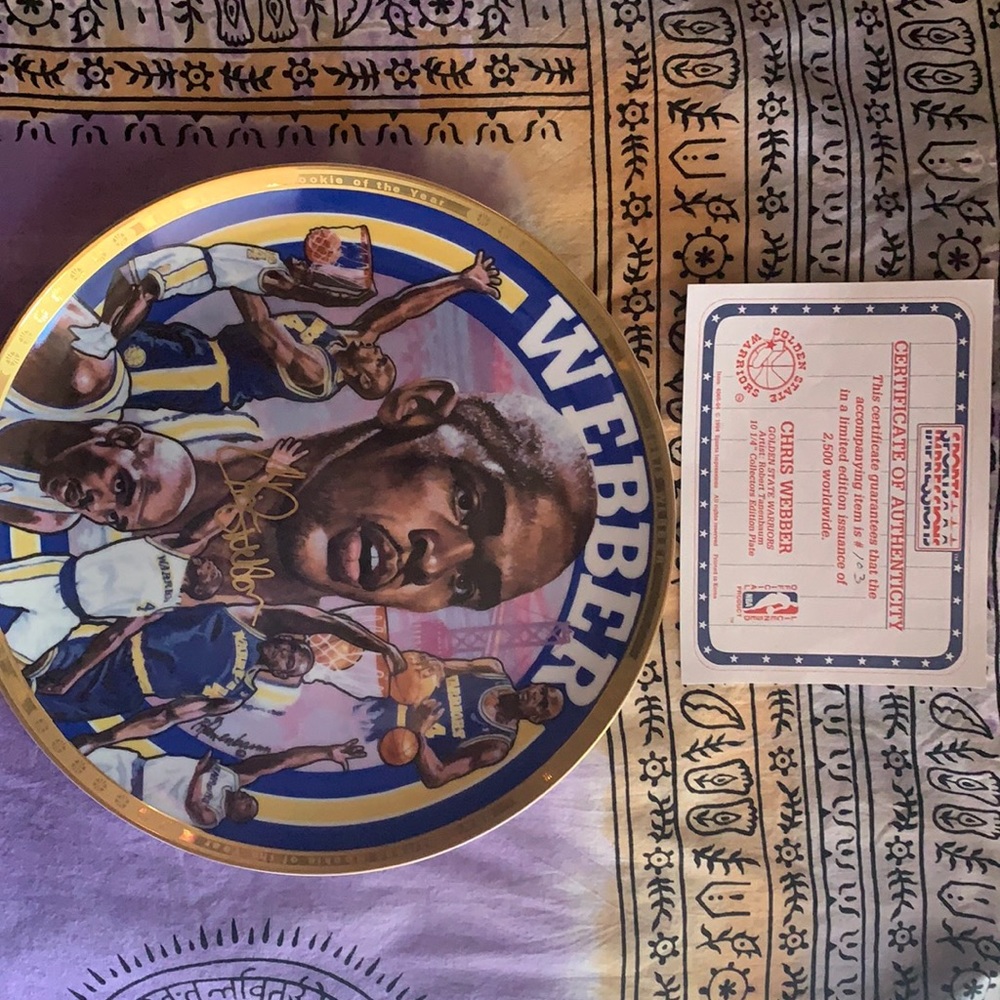 93/94 Rookie of the year Chris Webber